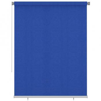 Cortina de rodillo externa 180x230 cm azul HDPE