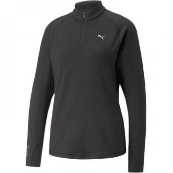 Sudadera de running Puma Run Cloudspun 1/2 Zi Mujer Negro