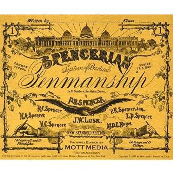 Spencerian Penmanship Set of 5 Copybooks