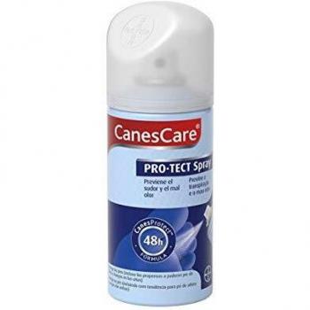 CanesCare Pro·tect Spray Desodorante Pies, Reduce el Sudor Excesivo y Elimina el Mal Olor, Protección de Larga Duración, 150 ml