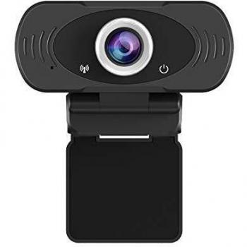 JideTech - Webcam para PC 1080P con micrófono, USB para computadora portátil, conectar y Usar, cámara Web para conferencias Web, MSN y Skype …