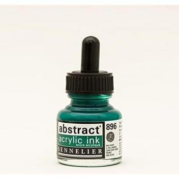 Sennelier - Tinta acrílica en frasco – verde phtalo