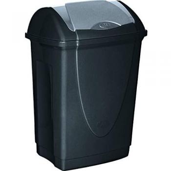 mondex Roll Top PLS8072-29 – Papelera de plástico con Tapa basculante