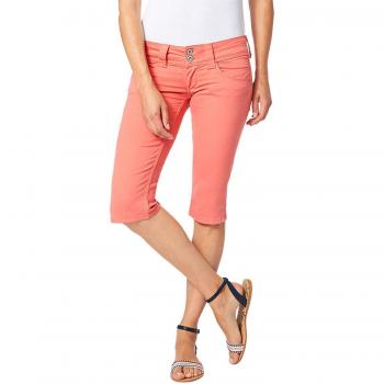 Pepe Jeans Bermuda Venus Crop Naranja Mujer 25 Naranja