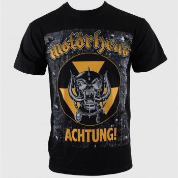 Motörhead Men's T-Shirt - Achtung Warpig - Black - ROCK OFF XXL
