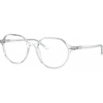 Ray-Ban RB2195 Thalia 912/GG Unisex Square Transparent Sunglasses