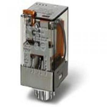 Finder 60.12.8.230.0040 Switching Relay AC 230V 10A DPDT Octal Base Fitting