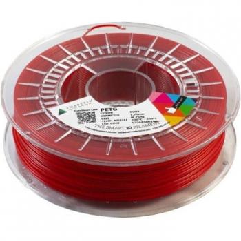 Filamento PETG SmartMaterials3d Ruby Translúcido Brillante 1.75mm 750g