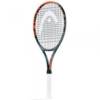 Head Radical 27 raqueta de tenis - negro/naranja, 3 agarre