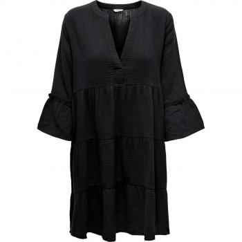 Only Thyra Women's Peplon Dress in Gray