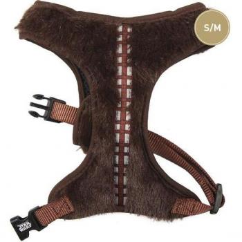Arnés para Perros Star Wars Chewbacca Talla S/M Color Marrón