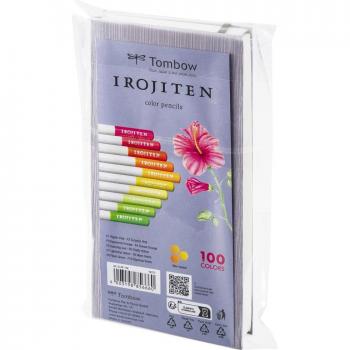 Estuche de lápices de colores fluorescentes Tombow Irojiten 10 colores