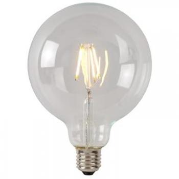 Bombilla LED Filamento G125 E27 7W 1300lm Regulable 2700K Transparente