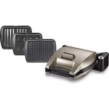 Lagrange 019622 Premium - Máquina para hacer gofres, barquillos y sándwiches
