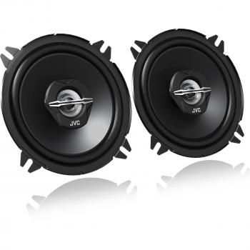 Altavoces Coaxiales JVC CS-J520X de 2 Vías, Woofer 13 cm y Tweeter 2,5 cm, Profundidad de Montaje 4.35 cm - Negro