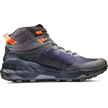 Mammut - Botas de montaña Sertig II Mid Gore-Tex para hombre, impermeables, transpirables, con suela de goma Vibram, diseño ligero y soporte en el tobillo