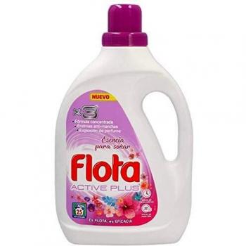 FLOTA detergente máquina líquido active plus esencia para soñar botella 25 lv