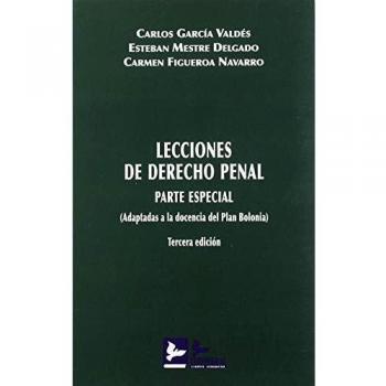 LECCIONES DE DERECHO PENAL, PARTE ESPECIAL: ADAPTADAS A LA DOCENCIA DEL PLAN BOLONIA