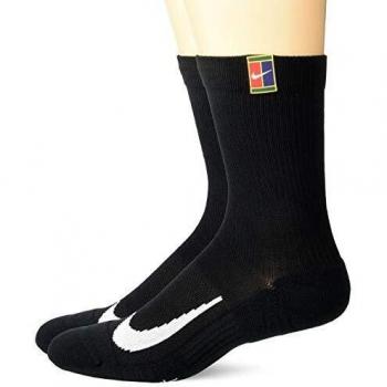 NIKE U NK Multiplier Crew 2PR Cush Socks, Black/