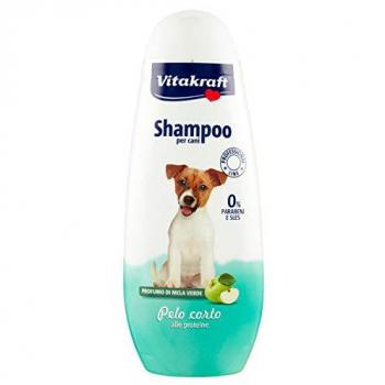 Champú Vitakraft para Perros de Pelo Corto 250 ml con proteínas