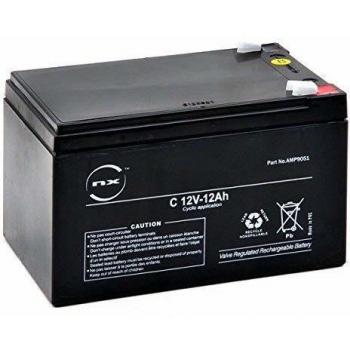 Batería de Plomo AGM NX 13-12 Cíclica 12V 13Ah F6.35