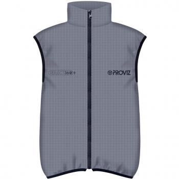 Proviz Reflect 360 + del Hombres Chaleco, Cycling Gilet, Hombre, Color Plata, tamaño XL