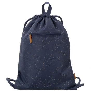 Mochila Saco Fresk Índigo Dots - Repele Lluvia - 43cm X 31cm