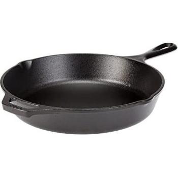 Lodge 26.04 cm / 10.25 inch Cast Iron Round Skillet/Frying Pan