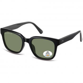 Montana MP54 Polarized Men's Sunglasses Black 53mm