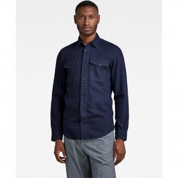 G-Star Raw - Camisa Marine Slim de hombre con corte ajustado y diseño moderno