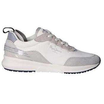 Zapatillas de Deporte Optic White para Niña y Niño PEPE JEANS PGS30449 N22 802 tamaño 32