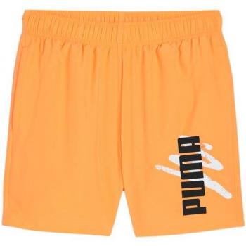 Pantalones cortos deportivos Puma Essentials+ logo lab naranja hombre