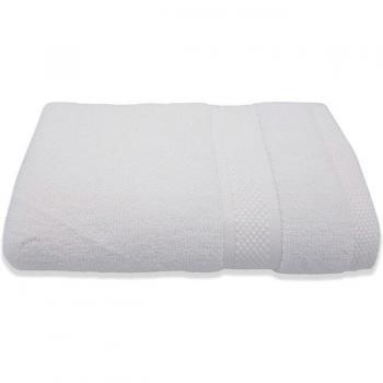 TOALLA DE BAÑO, 550 GR, 100% ALGODÓN BLANCO