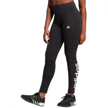 Adidas - Mallas Negras para Mujer - Essentials High-Waisted Logo L Negro, Camiseta Adidas Lin Leg Mujer Negro