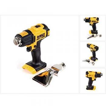 DEWALT DCE530N-XJ DCE530N-XJ-Pistola de Aire Caliente XR 18V 290-530 °C, Schwarz/Gelb