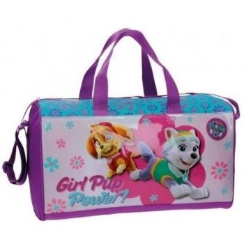 La Patrulla Canina Girl Bolsa de Viaje, 21.17 Litros, Color Rosa