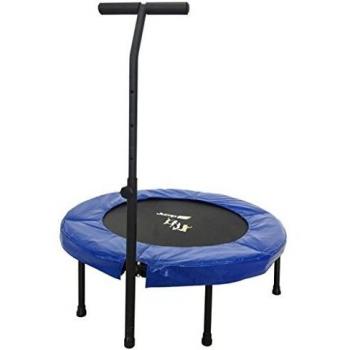 Orange Moves Jump Up Deluxe trampoline + handlebar