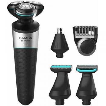 Cecotec Afeitadora Multifunción 5 en 1 Bamba PrecisionCare Twistgroom con batería de litio, cuchillas de acero inox, indicador led y waterproof.
