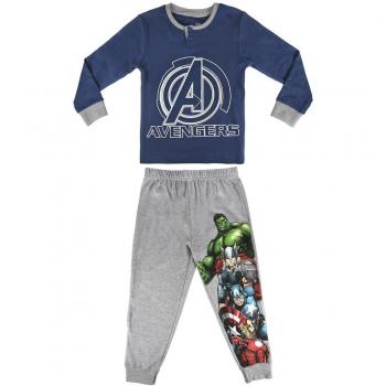 Pijama niño Avengers gris dos piezas