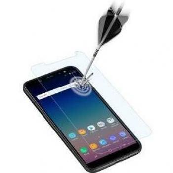 Cellularline second glass protector de pantalla protector de pantalla samsung galaxy j6 2018 transparente 1 piezas