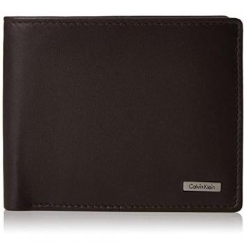 Calvin Klein Jeans - RAIL BILLFOLD 10CC, Sujetabilletes Hombre, Marrón