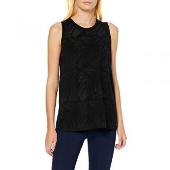 Volcom Geo Arty - Camiseta de Tirantes para Mujer, Mujer, Camiseta de Tirantes Anchos, B0111950, Negro, Large