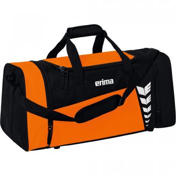 Erima Six Wings Sports Bag - Unisex, 49.5L, Orange