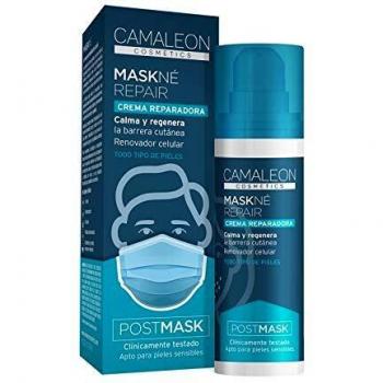 CAMALEON COSMETICS - Crema Reparadora - Línea Maskné Repair - Vegano - 1 Unidad - 30ml