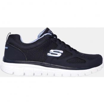 Zapatillas Skechers Burns para hombre en color azul marino con diseño deportivo y cordones