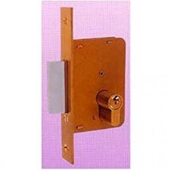 Ezcurra-Esko - Cerradura Embutir Madera Llave 4200-Cromo/9