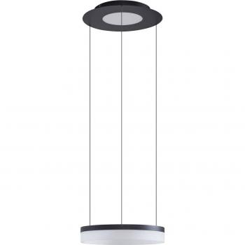 Lámpara colgante LED inteligente Squillo negra Tuya RGBW CCT
