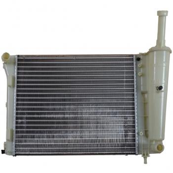 Radiador de refrigeración del motor NRF EASY FIT 53526 para Fiat 500 y Ford Ka, aluminio con aletas de enfriamiento unidas mecánicamente