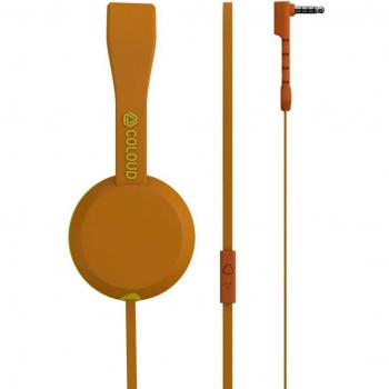 Coloud Knock Transition - Auriculares supraurales, color naranja