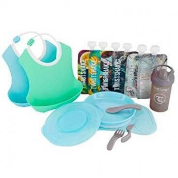 Twistshake Pack Tableware Bundle Boy Azul